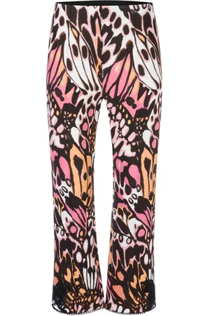 Marc Cain Femme, Pantalons, Multicolore, Taille: 38 FR Modèle imprimé Frederica en Scubajersey