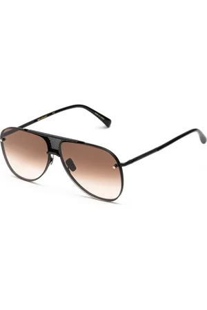 Belstaff Homme, Accessoires, Noir, Taille: ONE Size Lunettes de Soleil en Titane Japonais avec Protection UV