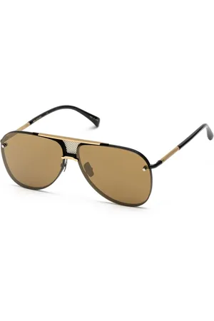 Belstaff Homme, Accessoires, Noir, Taille: ONE Size Lunettes de Soleil en Titane Faites à la Main avec Protection UV