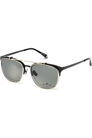 Belstaff Femme, Accessoires, Noir, Taille: ONE Size Montures en Titane faites main avec Verres Zeiss