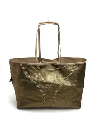 Saint Laurent Femme, Pre-owned, Jaune, Taille: ONE Size Pre-owned Cuir sacs-ports-paule