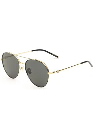 Belstaff Unisex, Accessoires, Jaune, Taille: ONE Size Lunettes de soleil en titane avec protection UV
