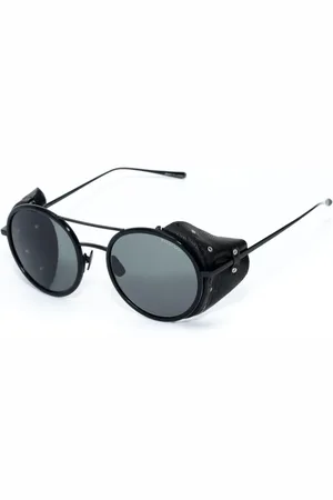 Belstaff Unisex, Accessoires, Noir, Taille: ONE Size Lunettes de Soleil en Titane avec Verres Zeiss