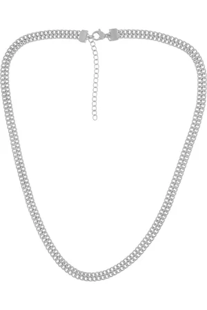 Dansk Copenhagen Femme, Accessoires, Gris, Taille: ONE Size Collier court imperméable avec passion