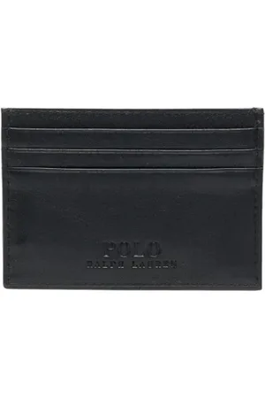 Ralph Lauren Homme, Accessoires, Noir, Taille: ONE Size Porte-cartes élégant