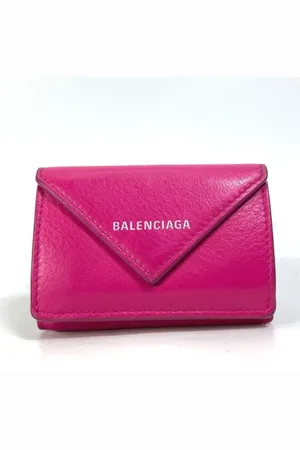 Balenciaga Femme, Pre-owned, Rose, Taille: ONE Size Pre-owned Cuir petite-maroquinerie