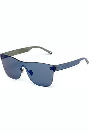 Belstaff Femme, Accessoires, Bleu, Taille: ONE Size Lunettes de Soleil Japonaises Faites Main avec Verres Carl Zeiss