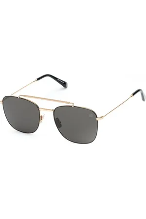 Belstaff Homme, Accessoires, Jaune, Taille: ONE Size Lunettes de soleil en titane avec verres Carl Zeiss
