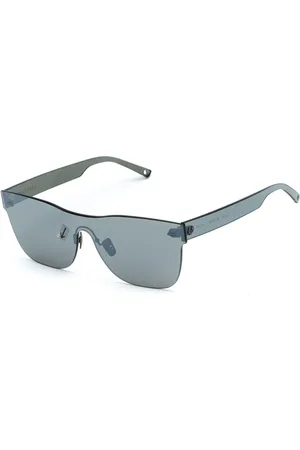 Belstaff Femme, Accessoires, Gris, Taille: ONE Size Lunettes de Soleil Grises Faites à la Main avec Lentilles UV
