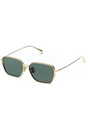 Belstaff Unisex, Accessoires, Jaune, Taille: ONE Size Lunettes de soleil de luxe en acier inoxydable avec protection UV