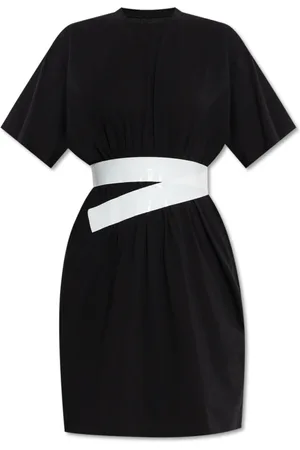 Maison Margiela Femme, Robes, Noir, Taille: 38 FR Robe avec application