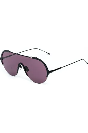 Belstaff Unisex, Accessoires, Noir, Taille: ONE Size Lunettes de soleil en titane avec protection UV