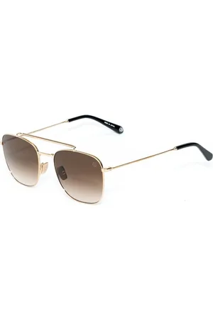 Belstaff Homme, Accessoires, Jaune, Taille: ONE Size Lunettes de soleil en titane avec verres japonais
