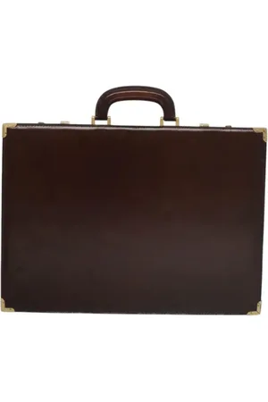 Bally Homme, Pre-owned, Brun, Taille: ONE Size Pre-owned Cuir sacs-main