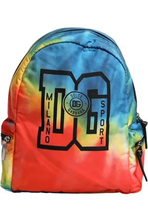 Dolce & Gabbana Homme, Sacs, Multicolore, Taille: ONE Size Sac à dos enfant en nylon Tie Dye