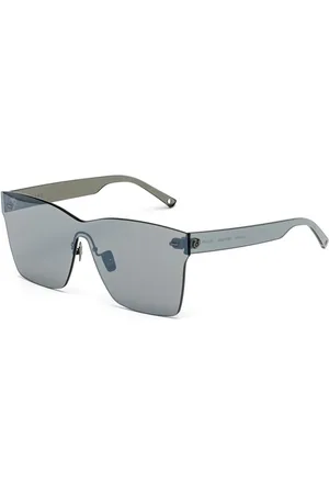 Belstaff Femme, Accessoires, Bleu, Taille: ONE Size Lunettes de Soleil Bleues Faites à la Main avec Verres Carl Zeiss