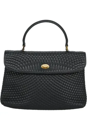 Bally Femme, Pre-owned, Noir, Taille: ONE Size Pre-owned Cuir sacs-main