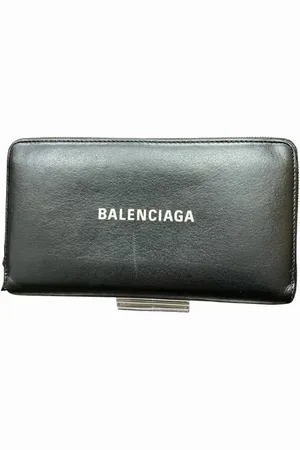 Balenciaga Homme, Pre-owned, Noir, Taille: ONE Size Pre-owned Cuir petite-maroquinerie