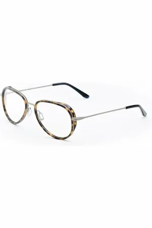 Vuarnet Homme, Accessoires, Brun, Taille: ONE Size Montures en acier inoxydable avec Optique Clip