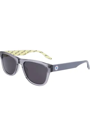 Converse Unisex, Accessoires, Gris, Taille: ONE Size Lunettes de Soleil Grises avec Filtre 3 en Plastique