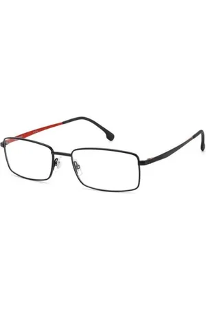 Carrera Homme, Accessoires, Noir, Taille: ONE Size Montures de Lunettes en Titane Noir Homme Élégant