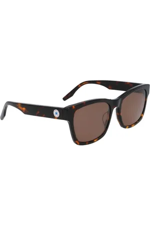 Converse Femme, Accessoires, Brun, Taille: ONE Size Lunettes de soleil en acétate marron avec filtre UV