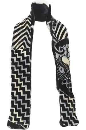Dior Femme, Pre-owned, Noir, Taille: ONE Size Pre-owned Tissu foulards