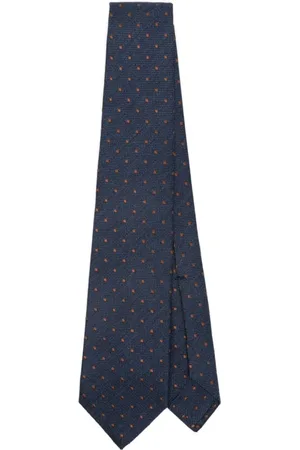 BARBA Homme, Accessoires, Noir, Taille: ONE Size Cravate noire pour hommes