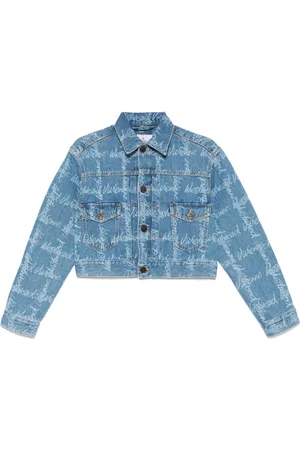 Vivienne Westwood Femme, Vestes, Bleu, Taille: 38 FR Veste Courte Bleu Indigo
