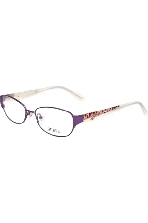 Guess Unisex, Accessoires, Violet, Taille: ONE Size Monture Lunettes en Plastique Violet Design Unisexe