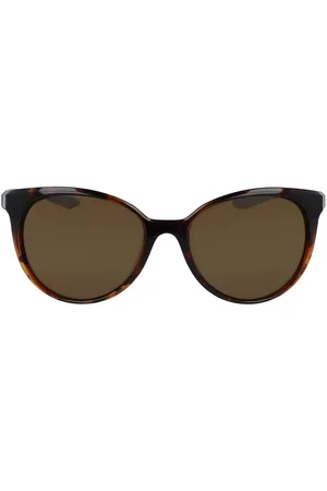 Nike Femme, Accessoires, Brun, Taille: ONE Size Lunettes de soleil marron injectées Filtre UV 3
