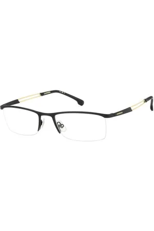 Carrera Homme, Accessoires, Noir, Taille: ONE Size Lunettes à Monture en Métal Noir pour Homme