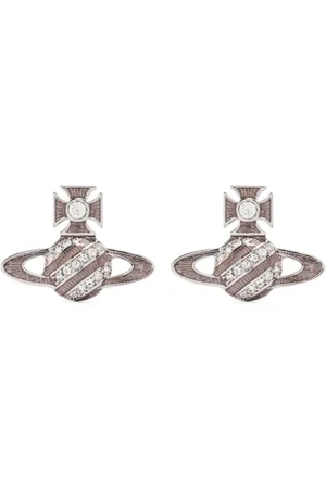 Vivienne Westwood Femme, Accessoires, Gris, Taille: ONE Size Boucles d