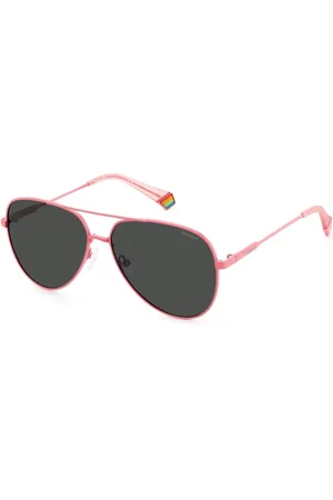 Polaroid Unisex, Accessoires, Rose, Taille: ONE Size Lunettes de Soleil Multicolores en Métal