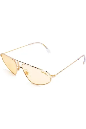 Carrera Femme, Accessoires, Jaune, Taille: ONE Size Lunettes de Soleil Femme à Verres Dégradés