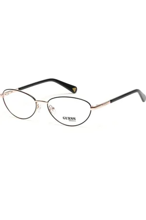 Guess Unisex, Accessoires, Rose, Taille: ONE Size Lunettes Monture Métallique Or Rose Filtre UV