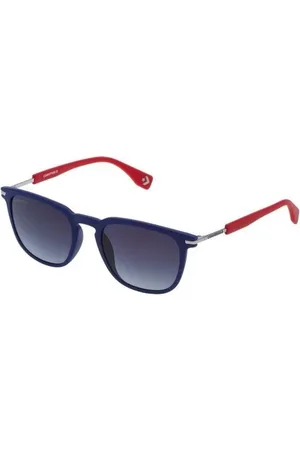 Converse Homme, Accessoires, Bleu, Taille: ONE Size Lunettes de Soleil Bleues Élégantes pour Homme