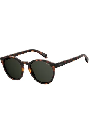Polaroid Unisex, Accessoires, Brun, Taille: ONE Size Lunettes de soleil en plastique marron