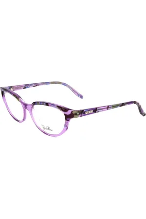 Emilio Pucci Femme, Accessoires, Violet, Taille: ONE Size Montures en plastique violet élégantes pour femmes