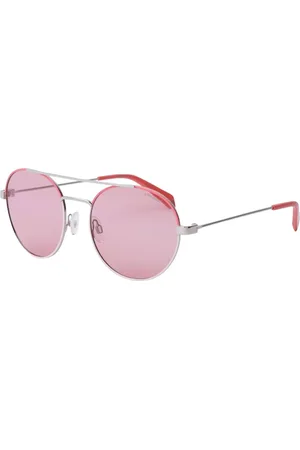 Polaroid Unisex, Accessoires, Rose, Taille: ONE Size Lunettes de soleil en métal multicolore