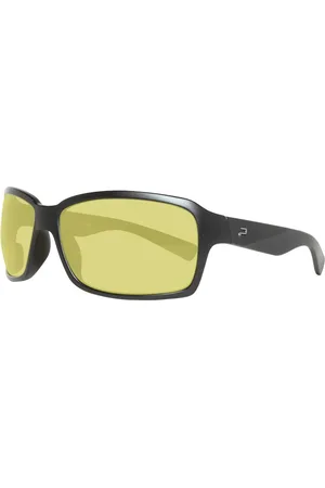 Polaroid Homme, Accessoires, Noir, Taille: ONE Size Lunettes de soleil noires injectées Protection bifocale