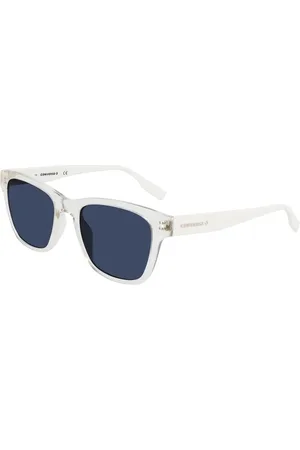 Converse Femme, Accessoires, Gris, Taille: ONE Size Lunettes de soleil transparentes élégantes pour femmes