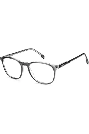 Carrera Homme, Accessoires, Gris, Taille: ONE Size Montures de Lunettes Rectangulaires Grises pour Hommes