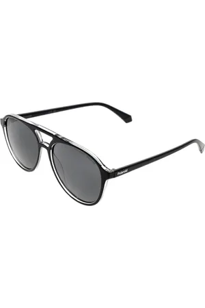 Polaroid Unisex, Accessoires, Noir, Taille: ONE Size Lunettes de Soleil Unisexes Noires Style Pilote