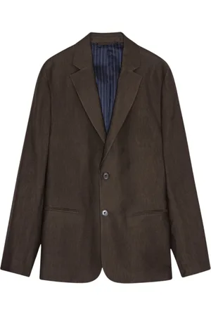 NN.07 Homme, Vestes, Brun, Taille: M Veste blazer à silhouette décontractée en viscose
