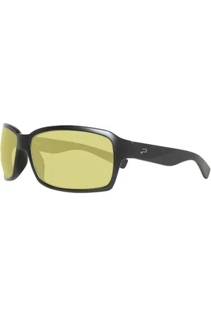 Polaroid Homme, Accessoires, Noir, Taille: ONE Size Lunettes de soleil noires polarisées avec protection UV