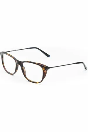 Vuarnet Homme, Accessoires, Brun, Taille: ONE Size Monture en acétate marron avec Optique Clip-On