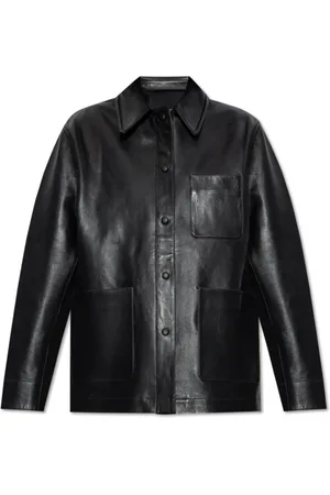 OFFICINE GENERALE Femme, Vestes, Noir, Taille: 36 FR Veste en cuir