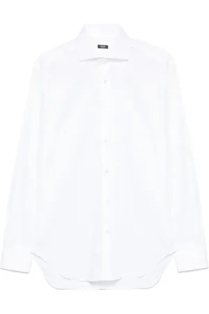 BARBA Homme, Chemises, Blanc, Taille: L Chemise Blanche Élégante Homme