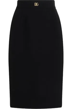 Dolce & Gabbana Femme, Jupes, Noir, Taille: 38 FR Jupes Noires pour Femmes